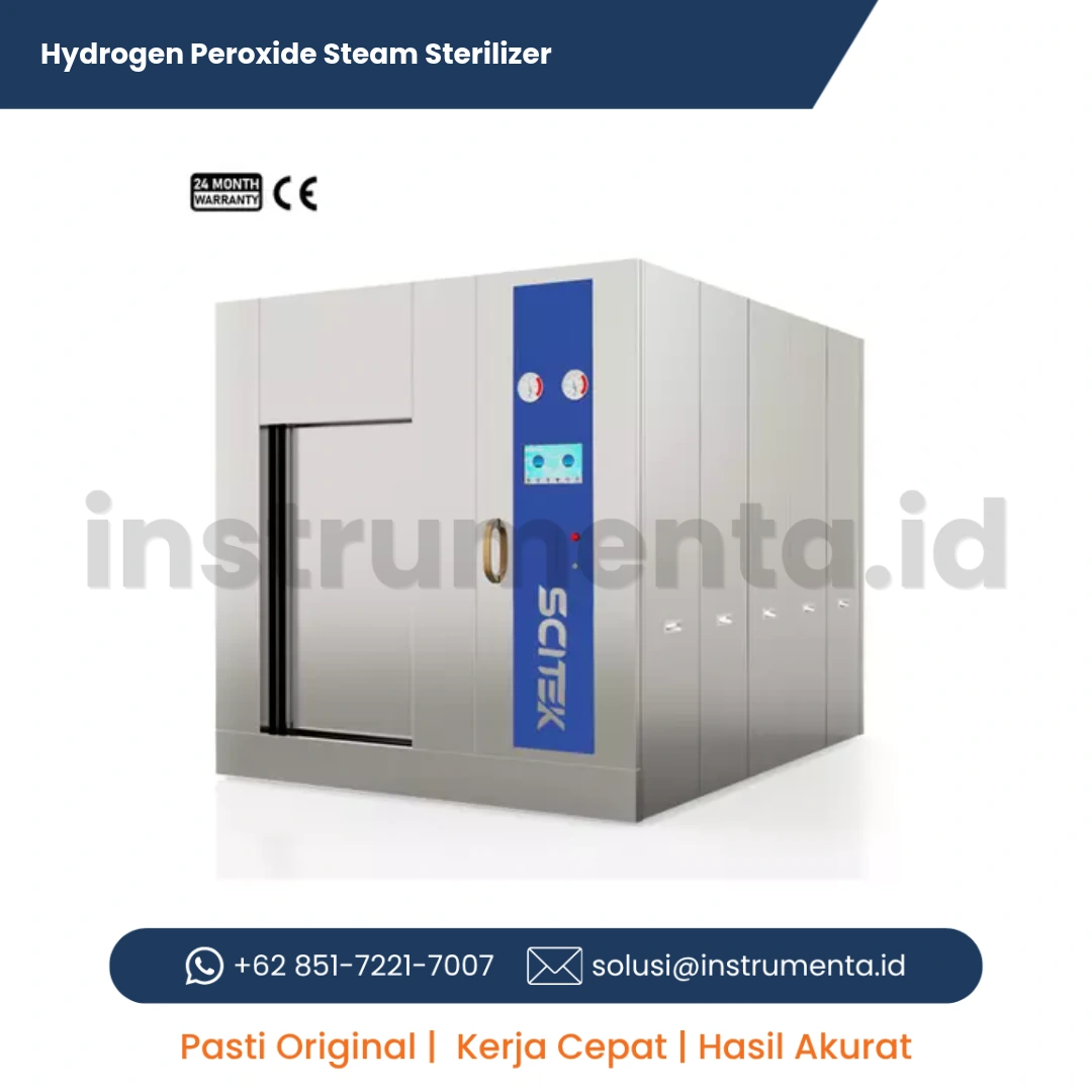 Supplier Hydrogen Peroxide Steam Sterilizer Scitek HP Series Alat Sterilisasi Medis Suhu Rendah Efisiensi Tinggi